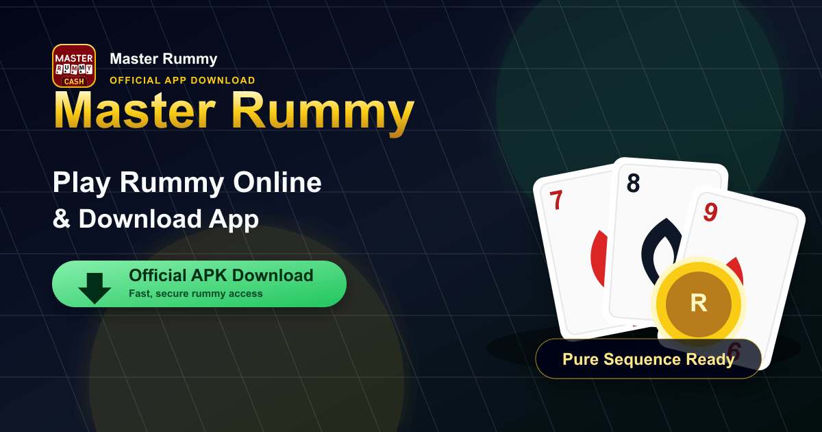 Master Rummy Master Rummy - Play Rummy Game Online & Download App