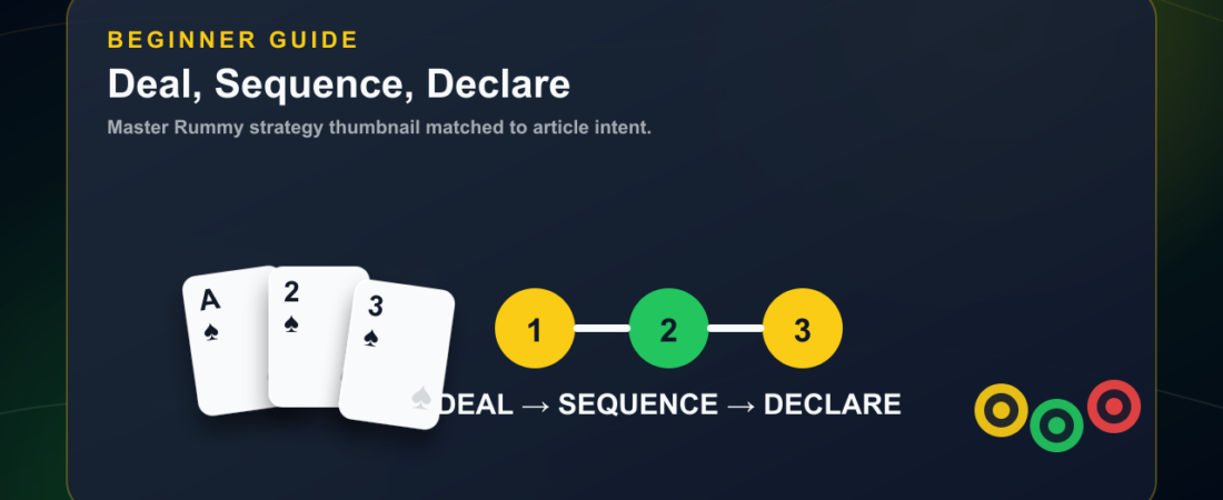 New to Indian Rummy? A Step-by-Step Guide for Absolute Beginners