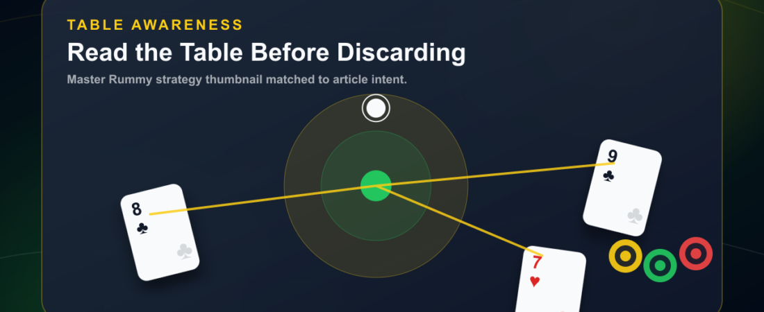 Table Observation Skills for Online Rummy: Read Patterns Before You Discard